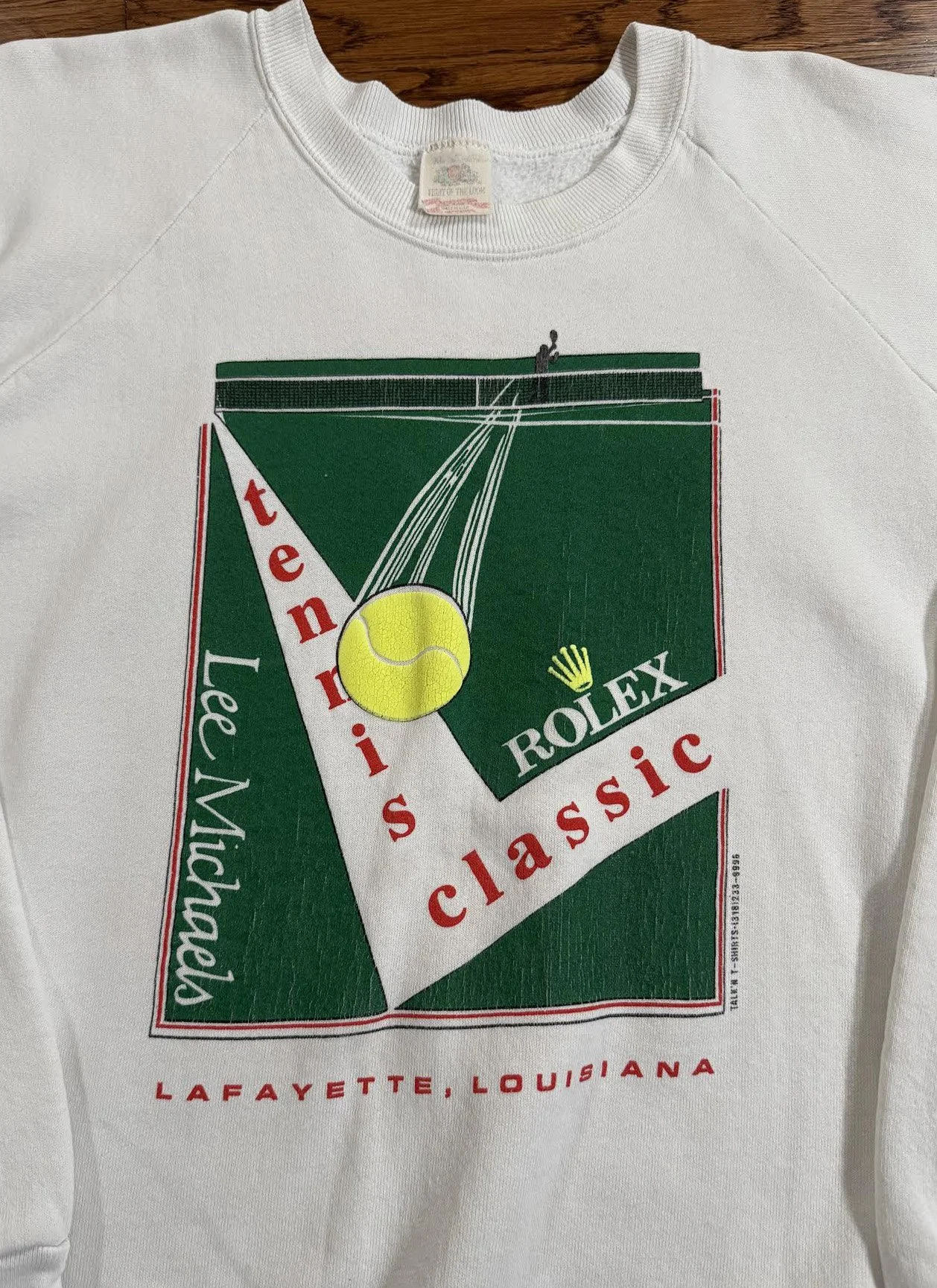 Vintage Rolex Tennis Classic Lee Michaels Sweatshirt (Size XL